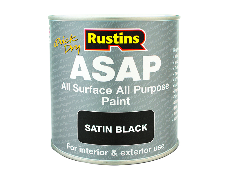 RUSASAPB500 - ASAP Paint Black 500ml