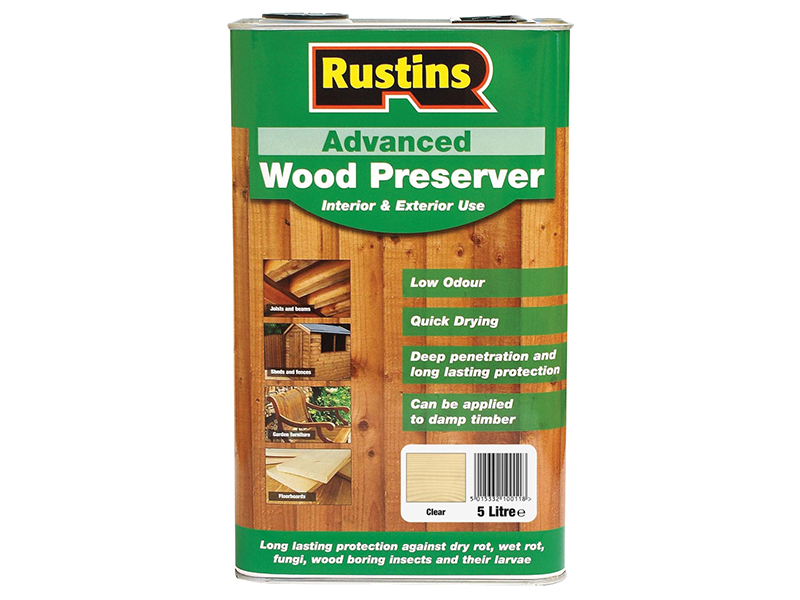 RUSAWPCL5L - Advanced Wood Preserver Clear 5 litre