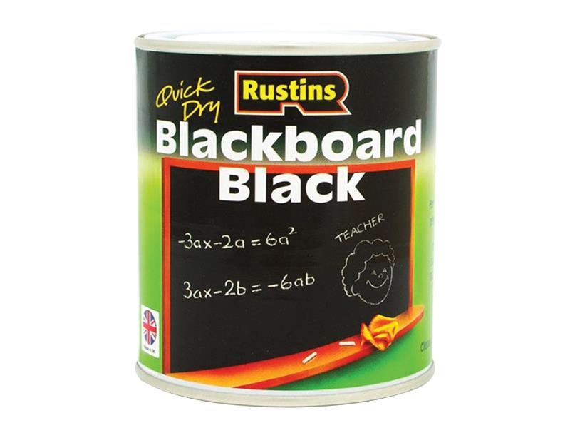 RUSQDBB100 - Quick Dry Blackboard Black 100ml