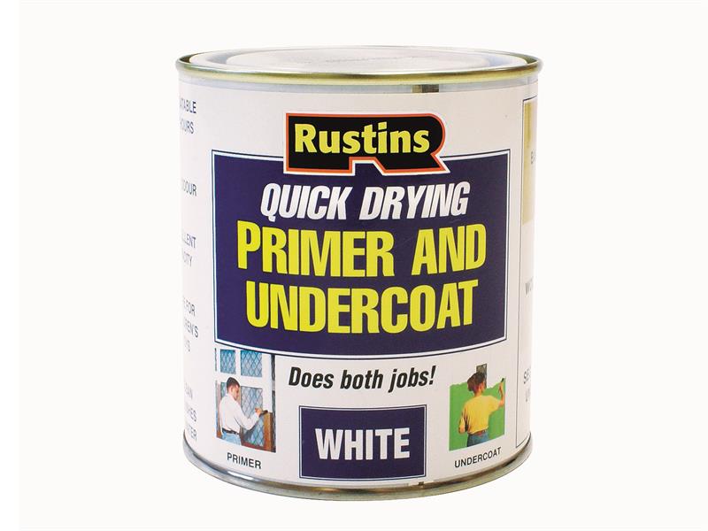 RUSQDWPUC500 - Quick Dry Primer & Undercoat White 500ml