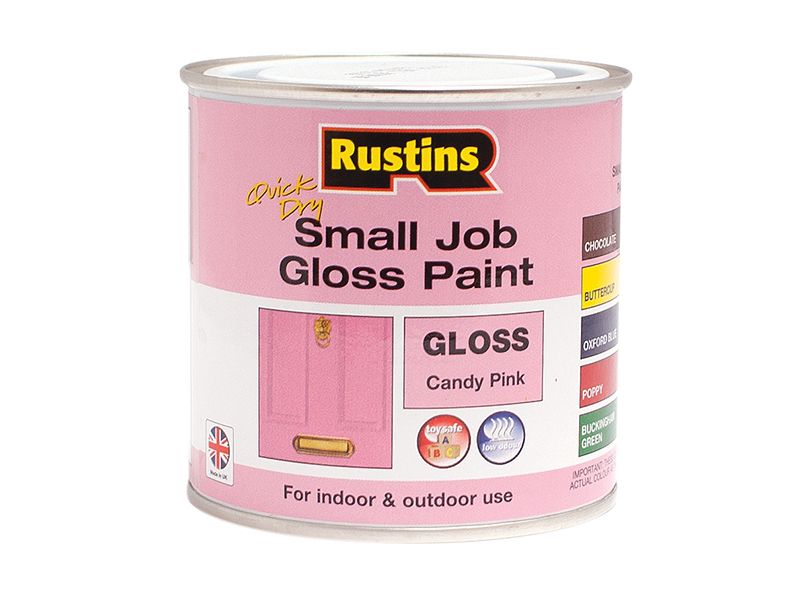 RUSSJCPQD - Quick Dry Small Job Gloss Paint Candy Pink 250ml