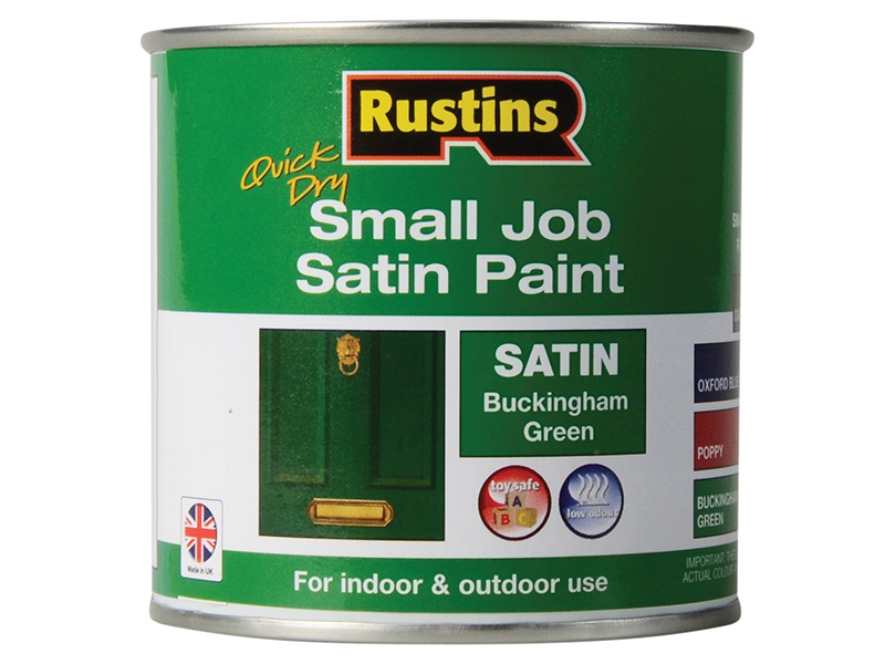 RUSSJPSBGQD - Quick Dry Small Job Satin Paint Buckingham Green 250ml