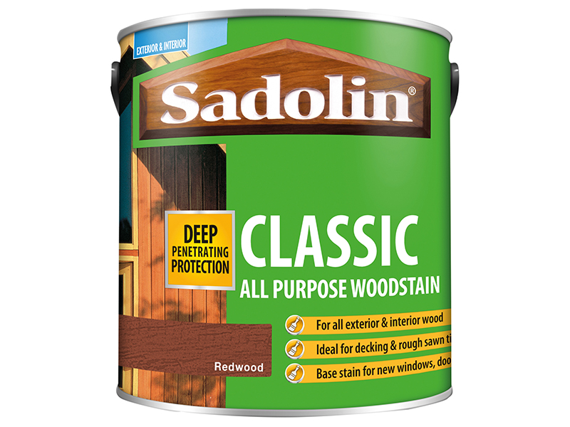 SAD5012897 - Classic Wood Protection Redwood 2.5 litre