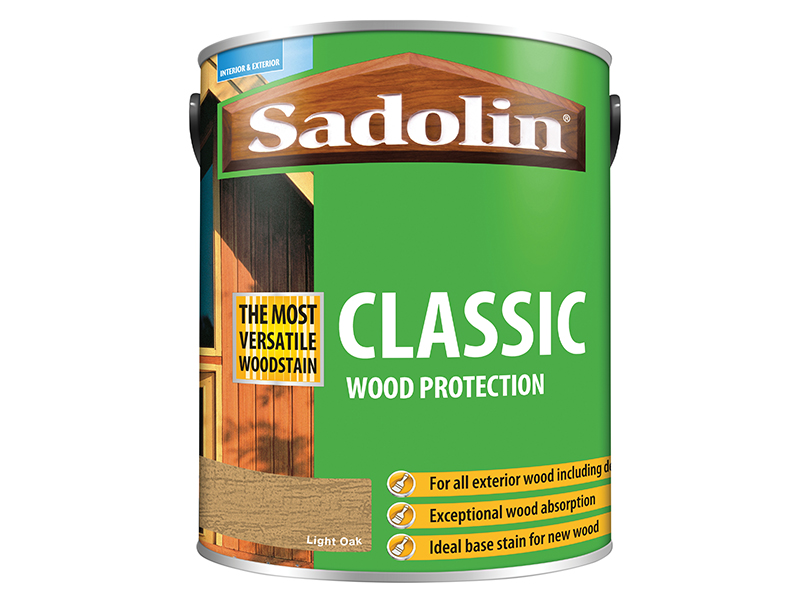 SAD5012923 - Classic Wood Protection Light Oak 5 litre