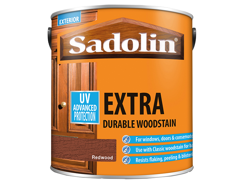 SAD5012989 - Extra Durable Woodstain Redwood 2.5 litre