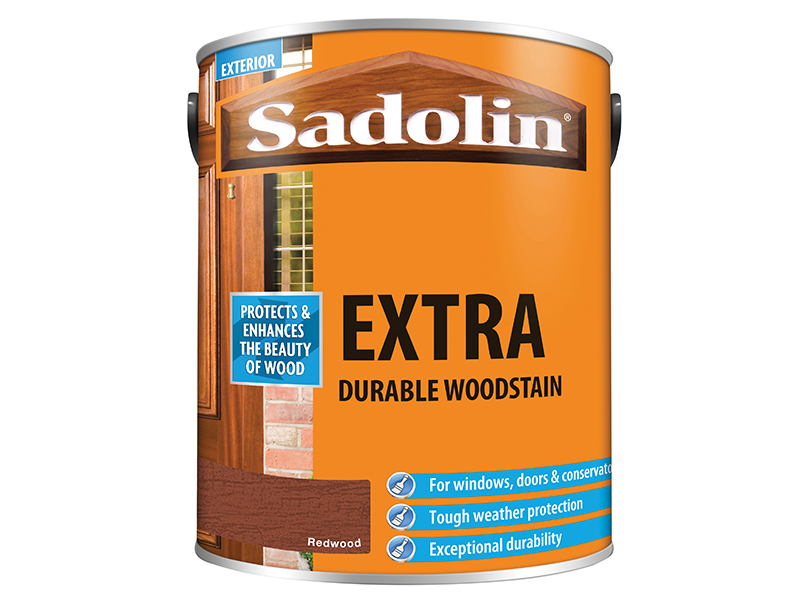 SAD5013000 - Extra Durable Woodstain Redwood 5 litre