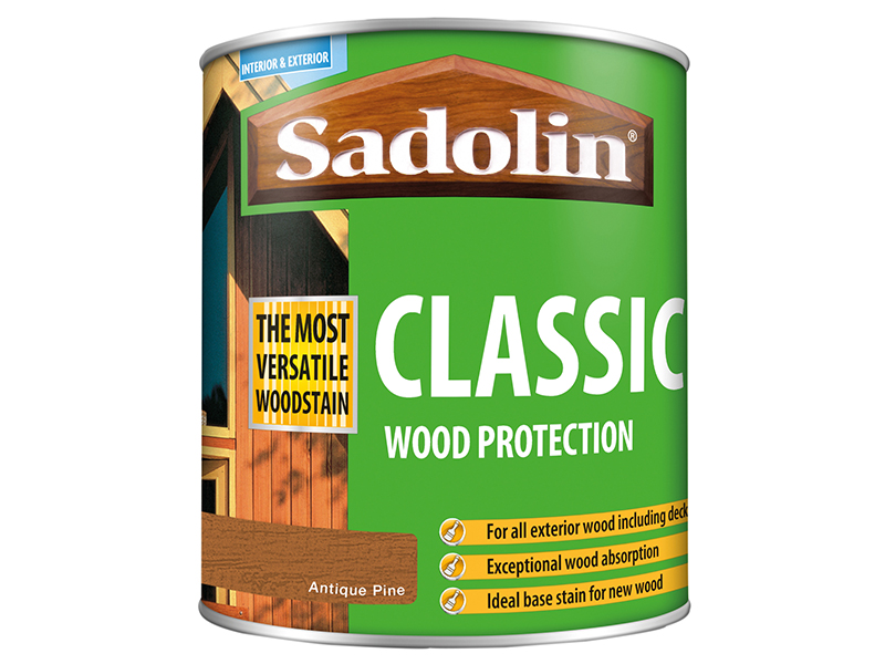 SAD5028457 - Classic Wood Protection Antique Pine 1 litre