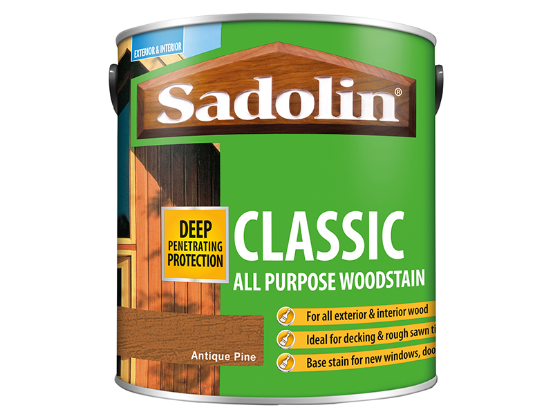 SAD5028458 - Classic Wood Protection Antique Pine 2.5 litre