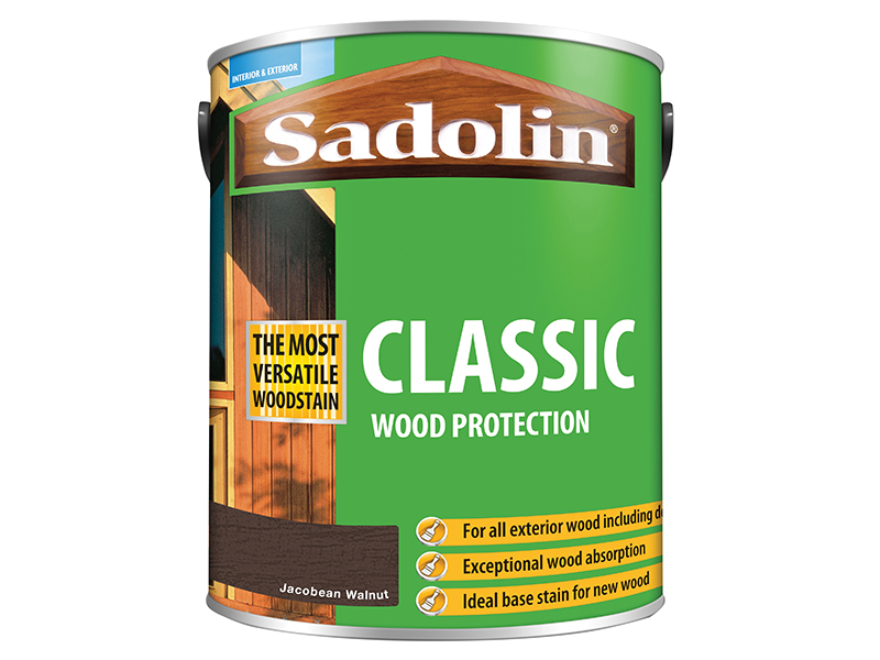 SAD5028467 - Classic Wood Protection Jacobean Walnut 5 litre