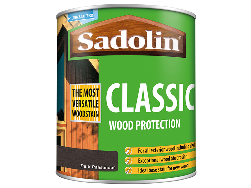 SAD5028475 - Classic Wood Protection Dark Palisander 1 litre