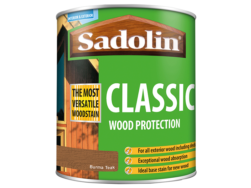 SAD5028479 - Classic Wood Protection Burma Teak 1 litre
