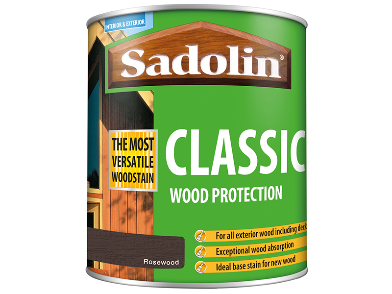 SAD5028487 - Classic Wood Protection Rosewood 1 litre