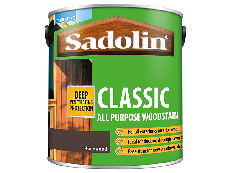 SAD5028488 - Classic Wood Protection Rosewood 2.5 litre