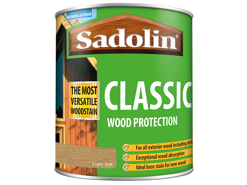 SAD5028498 - Classic Wood Protection Light Oak 1 litre