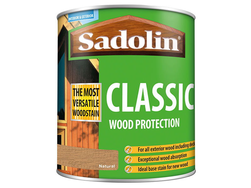 SAD5028502 - Classic Wood Protection Natural 1 litre