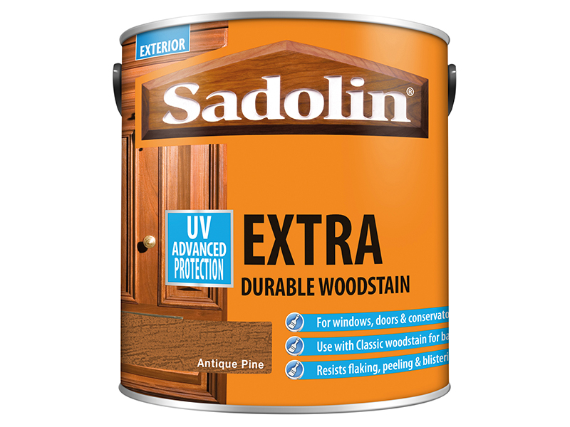 SAD5028529 - Extra Durable Woodstain Antique Pine 2.5 litre