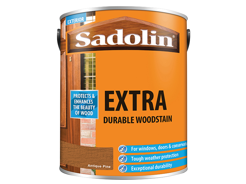 SAD5028530 - Extra Durable Woodstain Antique Pine 5 litre