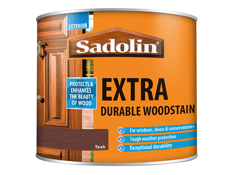 SAD5028533 - Extra Durable Woodstain Teak 500ml