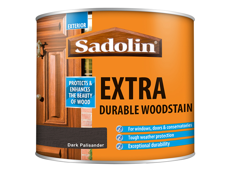 SAD5028546 - Extra Durable Woodstain Dark Palisander 500ml