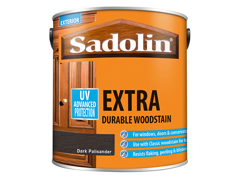 SAD5028548 - Extra Durable Woodstain Dark Palisander 2.5 litre