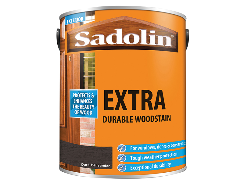 SAD5028549 - Extra Durable Woodstain Dark Palisander 5 litre