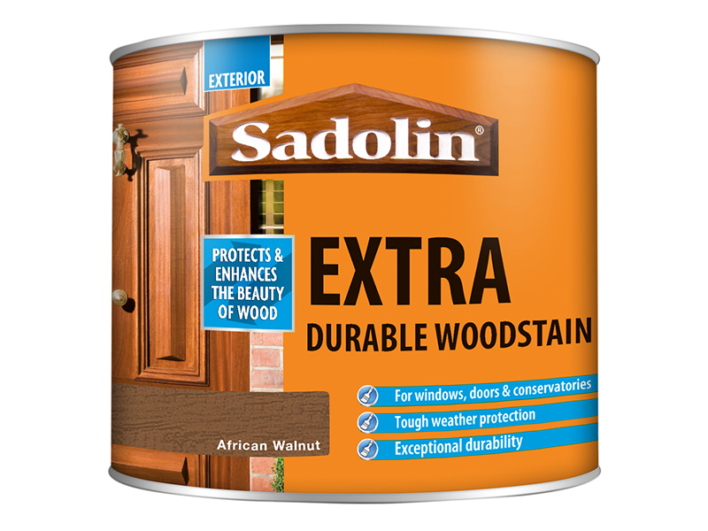 SAD5028554 - Extra Durable Woodstain African Walnut 500ml