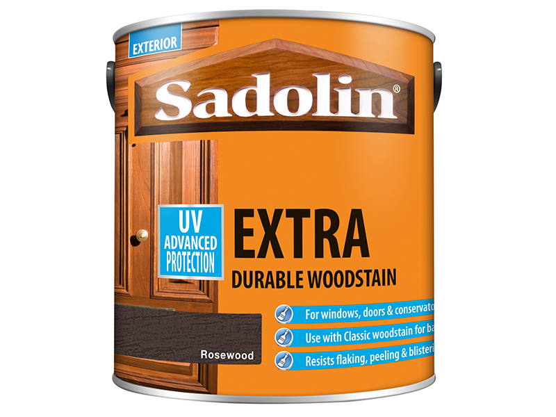 SAD5028560 - Extra Durable Woodstain Rosewood 2.5 litre