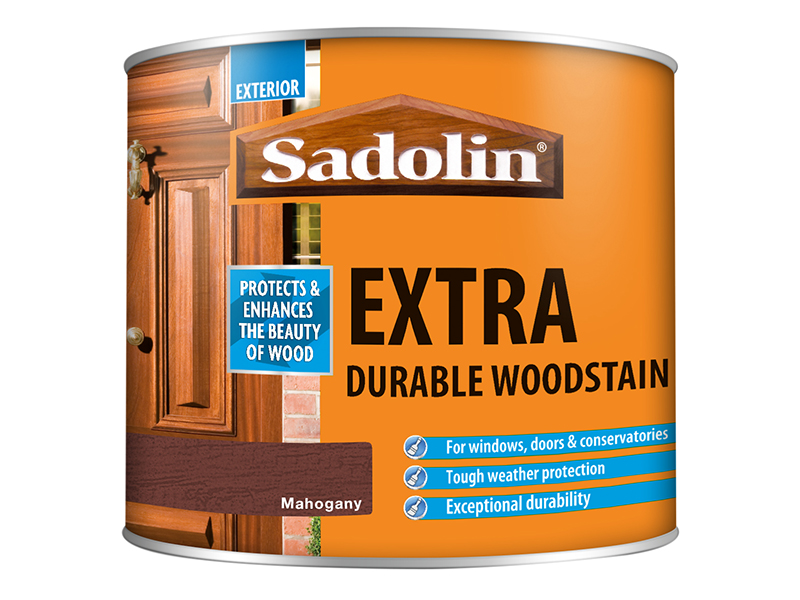 SAD5028565 - Extra Durable Woodstain Mahogany 500ml