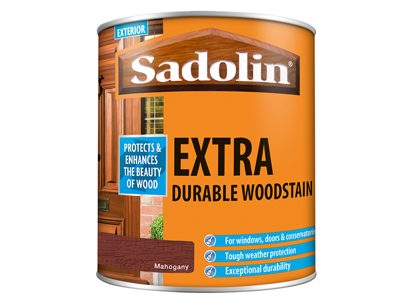 SAD5028566 - Extra Durable Woodstain Mahogany 1 litre
