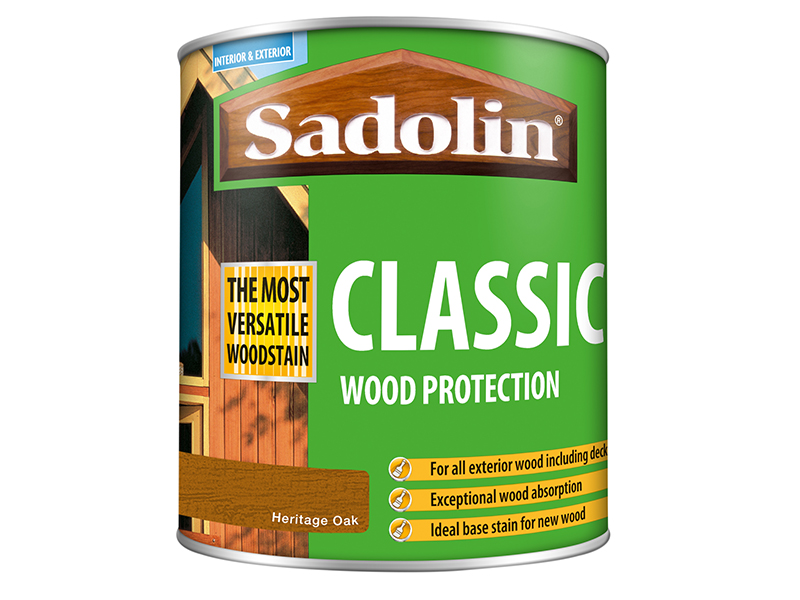 SAD5090979 - Classic Wood Protection Heritage Oak 1 litre