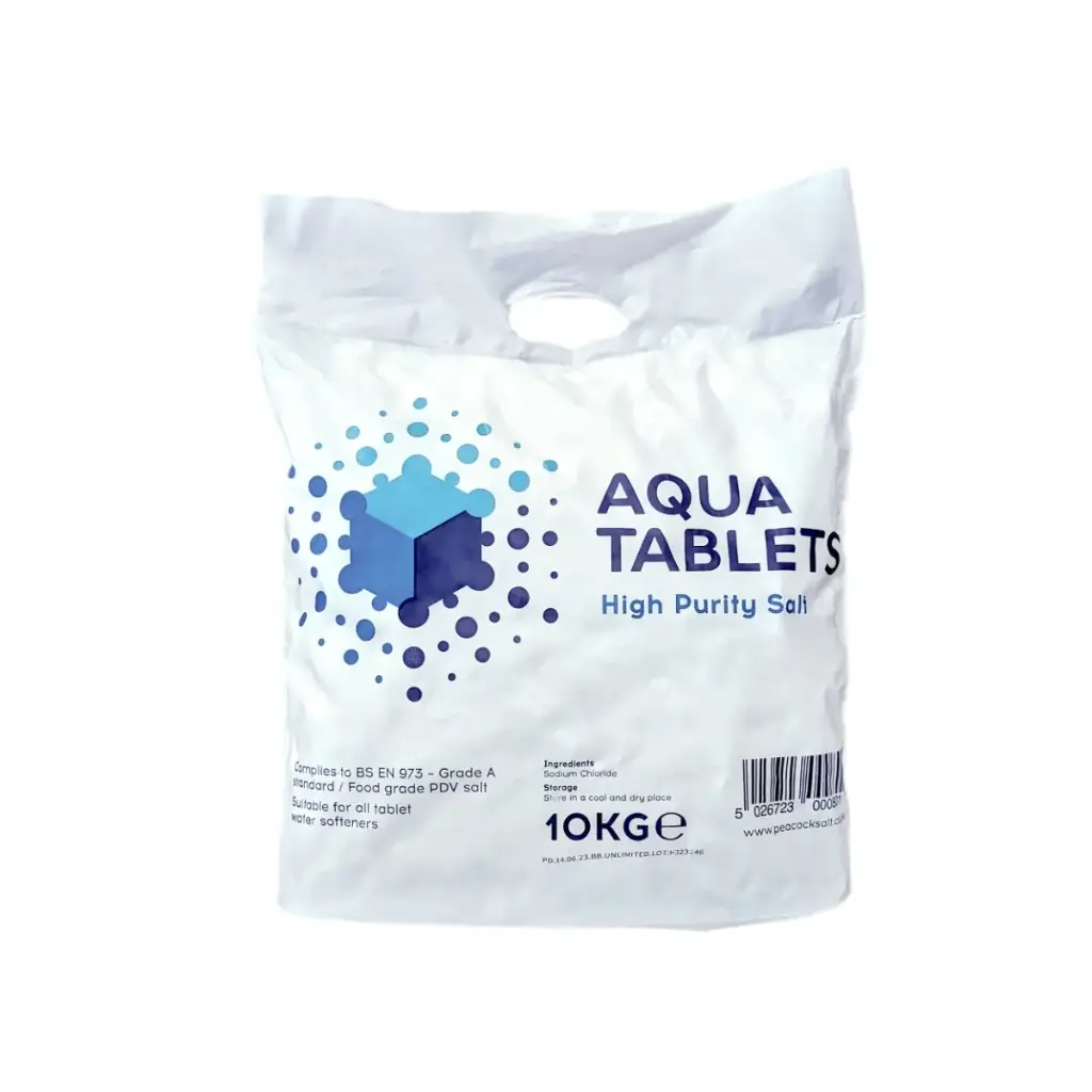 SALT-TABLET-10KG - PDV V Tabs - Water Softener Salt Tablets - 10kg Bag