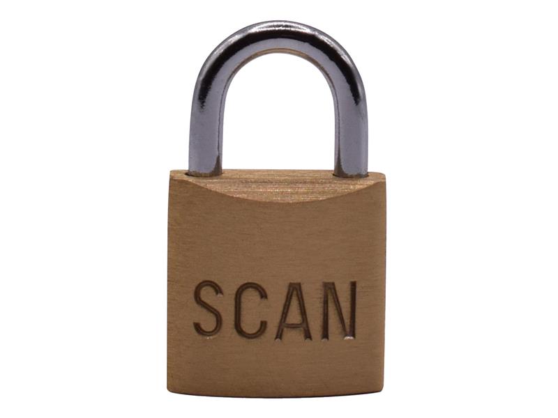 SCAPLB20 - Brass Padlock 20mm