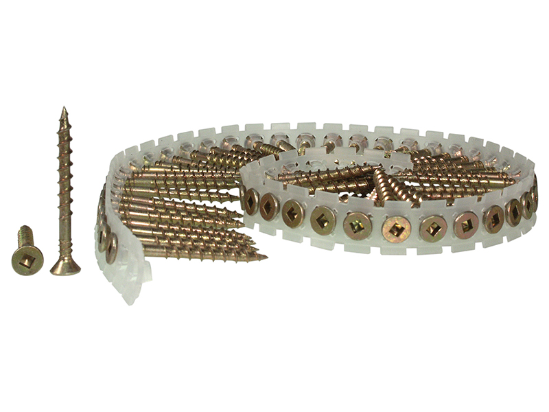 SEN42K35MY - DuraSpin Collated Screws Flooring/Wood PH2 4.2 x 35mm (Pack 1000)