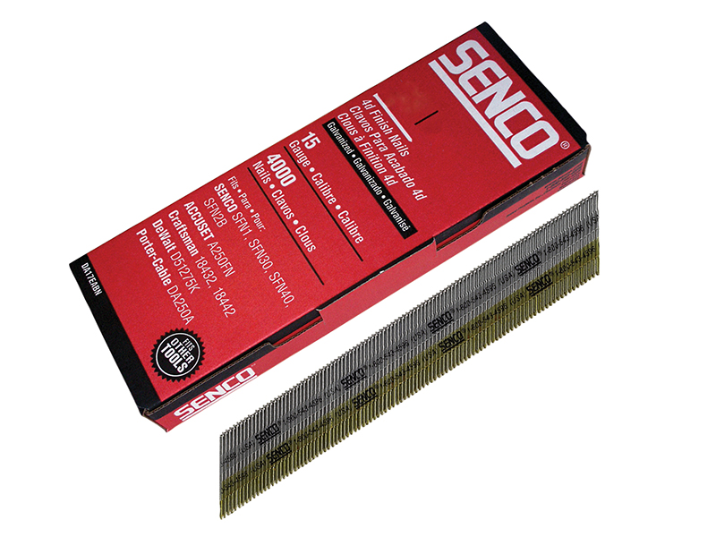 SENDA15EAB - Chisel Smooth Brad Nails Galvanised 15G x 32mm (Pack 4000)