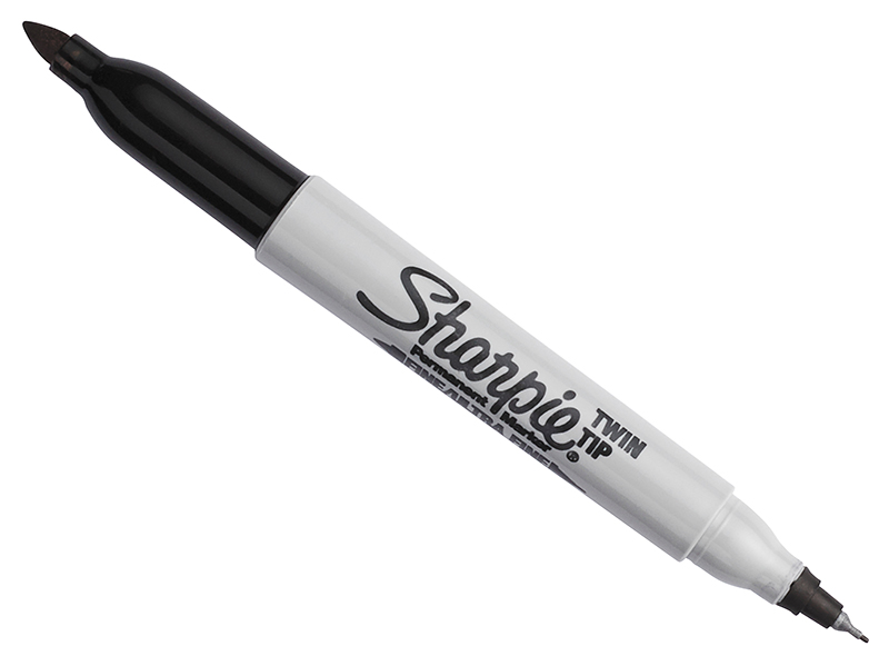 SHP1985877 - Twin Tip Permanent Marker Black