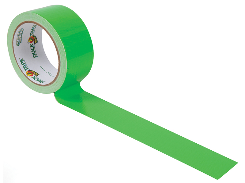 Duck Tape 48mm x 13.7m Neon Green