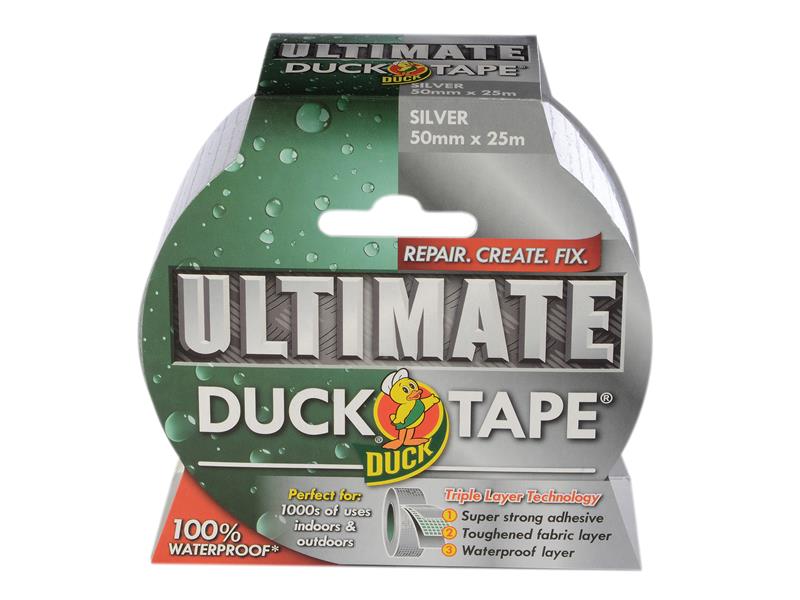 SHU232153 - Duck Tape Ultimate 50mm x 25m Silver