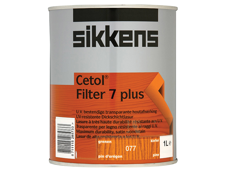 SIKCF7PP1L - Cetol Filter 7 Plus Translucent Woodstain Pine 1 litre