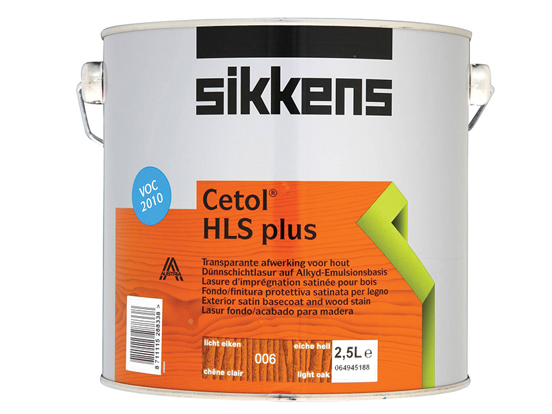 SIKCHLSPLO25 - Cetol HLS Plus Translucent Woodstain Light Oak 2.5 litre