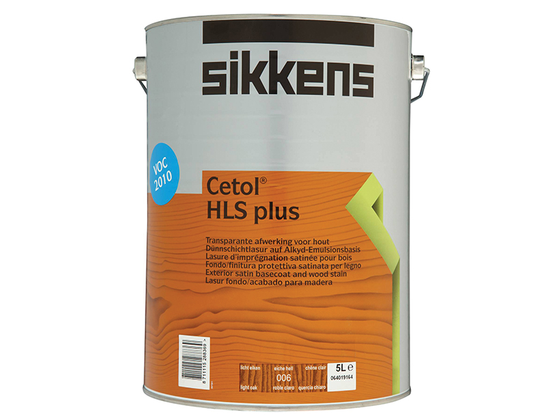 SIKCHLSPLO5 - Cetol HLS Plus Translucent Woodstain Light Oak 5 litre