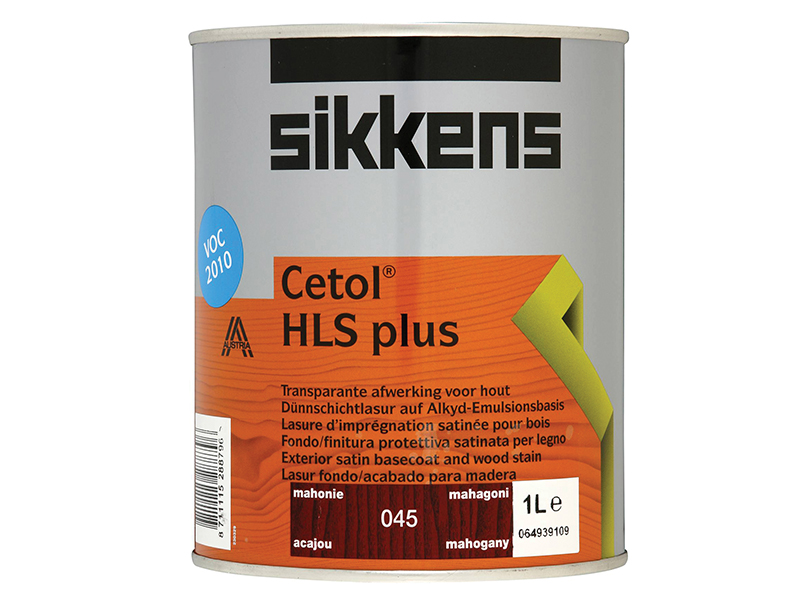 SIKCHLSPM1L - Cetol HLS Plus Translucent Woodstain Mahogany 1 litre