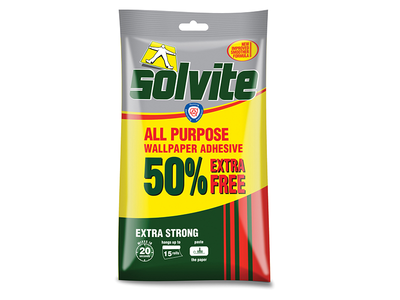 SLVECCONOMY - All Purpose Wallpaper Paste Sachet 10 Roll + 50% Free