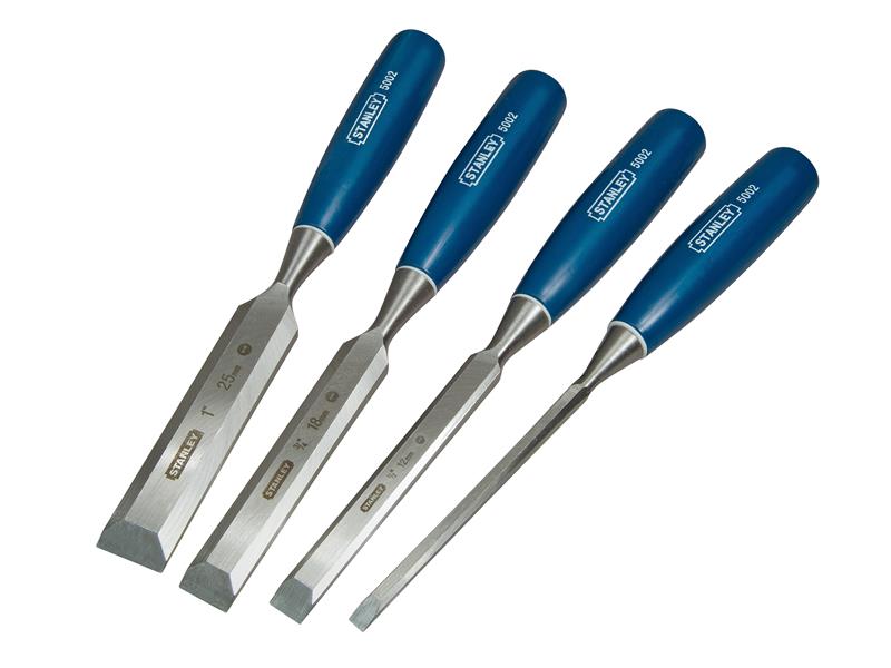 5002 Bevel Edge Chisel Set 4 Piece