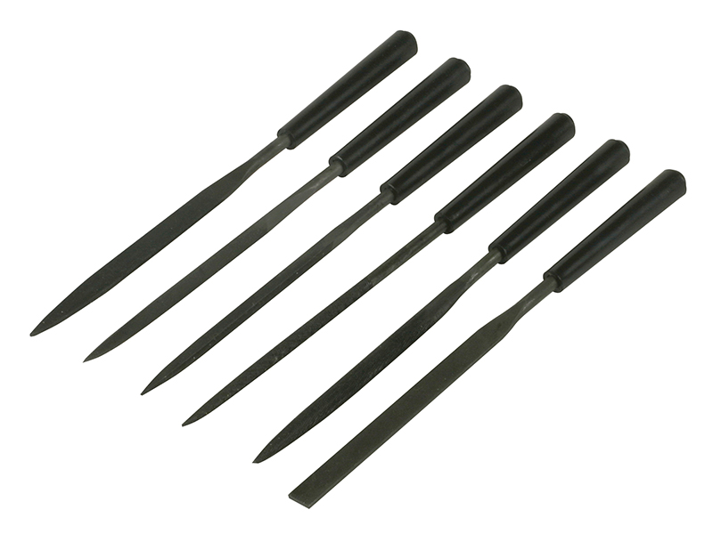 STA022500 - Needle File Set 6 Piece 150mm (6in)