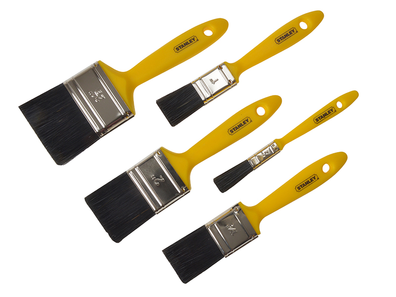 STA029592 - Hobby Paint Brush Set of 5 12 25 37 50 & 62mm