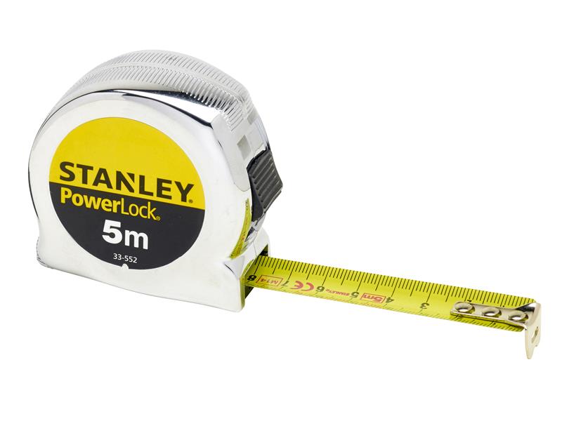STA033552 - PowerLock Classic Pocket Tape 5m (Width 19mm) (Metric only)