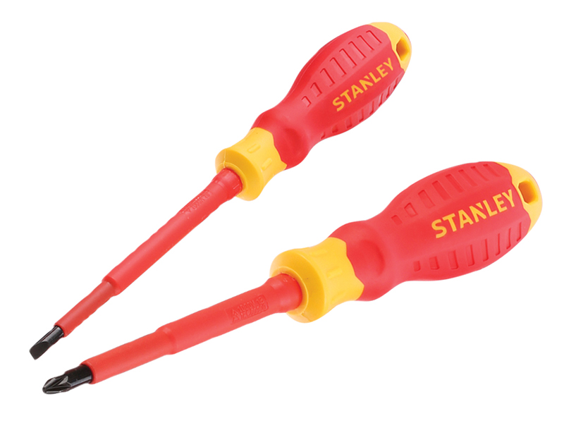STA060030 - FatMax VDE Insulated Screwdriver Set 2 Piece SL/PZ