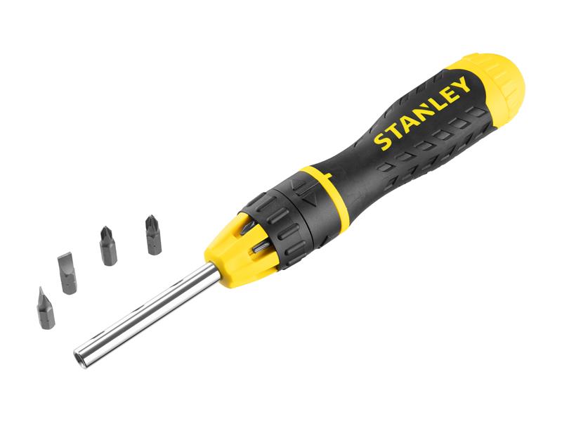 STA068010 - Multibit Ratchet Screwdriver &10 Bits