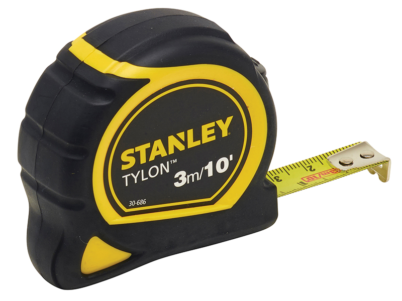 STA130686N - Tylon Pocket Tape 3m/10ft (Width 13mm) Loose