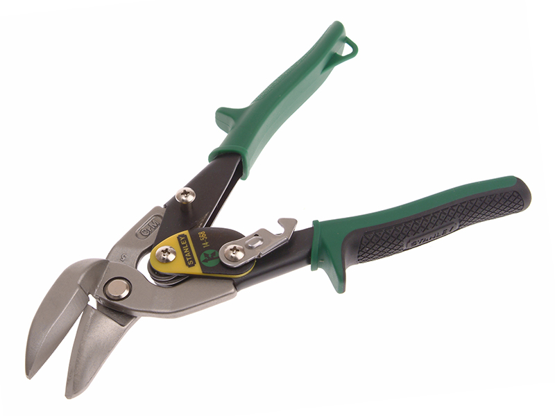 STA214568 - Green Offset Aviation Snips Right Cut 250mm (10in)